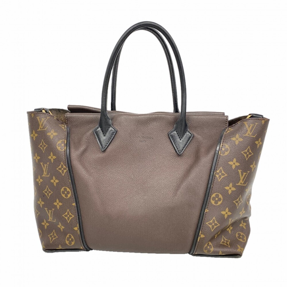 Louis Vuitton Monogram Tote WPM Handbag Chocolate